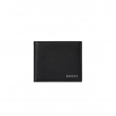 GUCCI BI-FOLD WALLET WITH GUCCI LOGO 771148 (21*9cm)